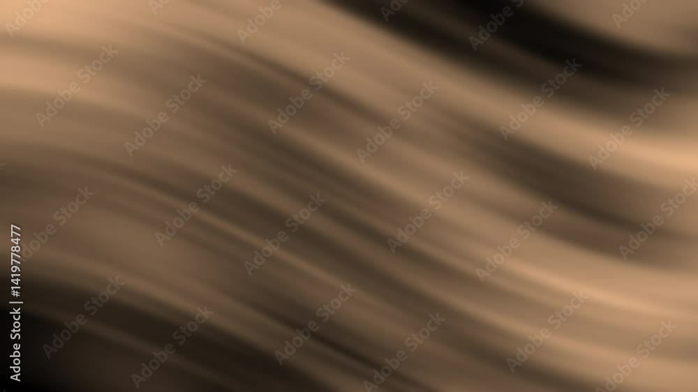 Poster a smooth, flowing abstract background in shades of brown, featuring soft waves and gradients creatin