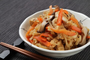 切り干し大根の煮物