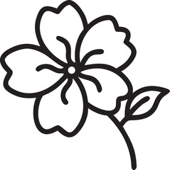 abstract flower vector illustration