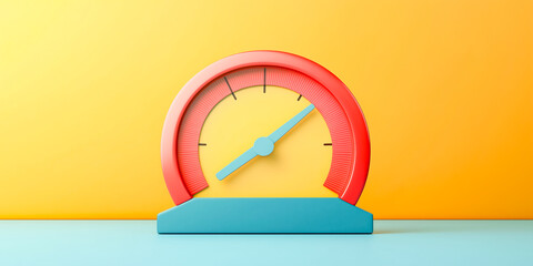 3D savings meter reaching retirement payout goal level with visualized progress and financial security milestones