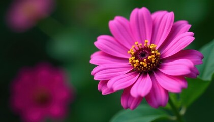 Obraz premium Single cineraria flower, intricate details visible , flower, petals, colorful
