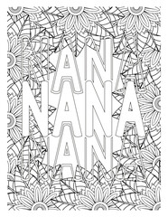 Mothers-Day-Quotes-Coloring Pages. hand drawn sketch of a tree with arrows