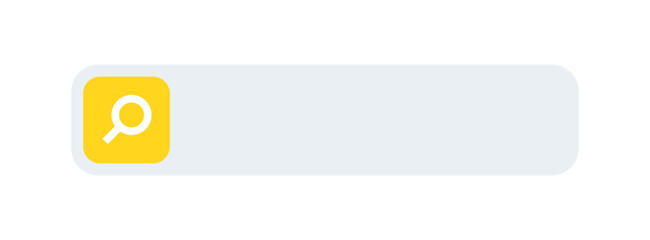 Obraz premium Modern bar design element in flat style. Simple web interface design.