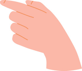 Hand Gestures gesture pointing icon elements illustration