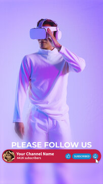 Subscribe Animation for Vertical Social Media