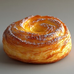 realistic pastry shot, isolated with light soft shadow