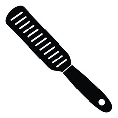 Zester Silhouette Vector – Kitchen Tool and Cooking Utensil Illustration