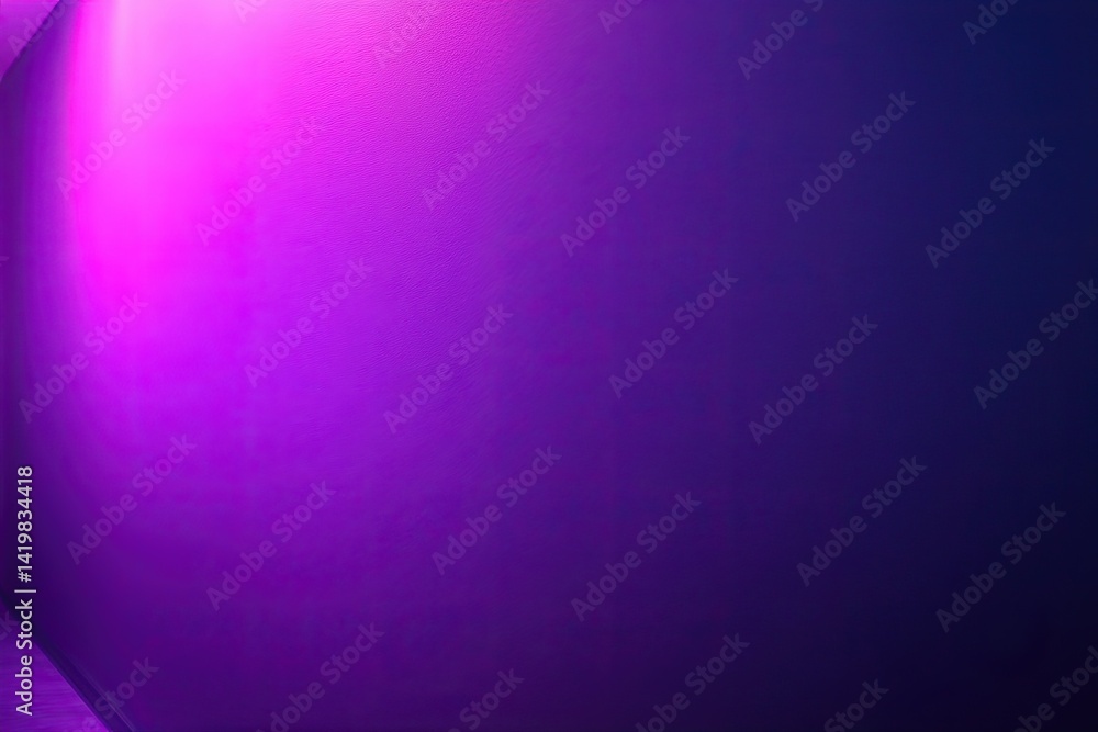 Poster purple gradient wall background with textured surface and subtle lighting