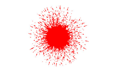 Abstract brush stock isolated on transparent PNG file
