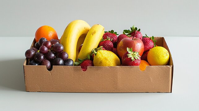 Snack box fruit - Powered by Adobe
