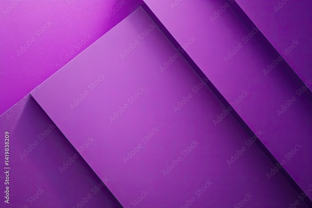 Poster abstract purple geometric background with gradient shades and overlapping shapes
