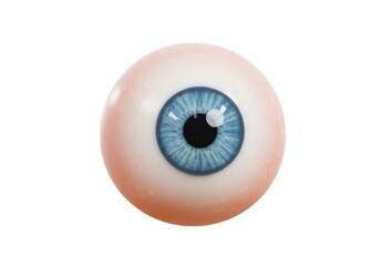 Eye anatomy stock photo blue eyeball isolated on white background