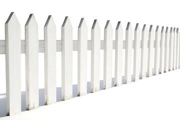 White picket fence classic Americana suburb