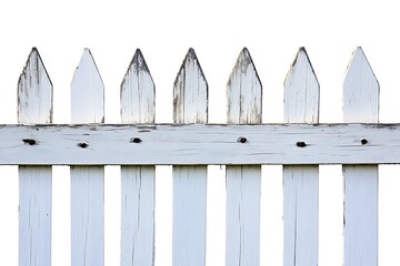 White picket fence classic Americana suburb