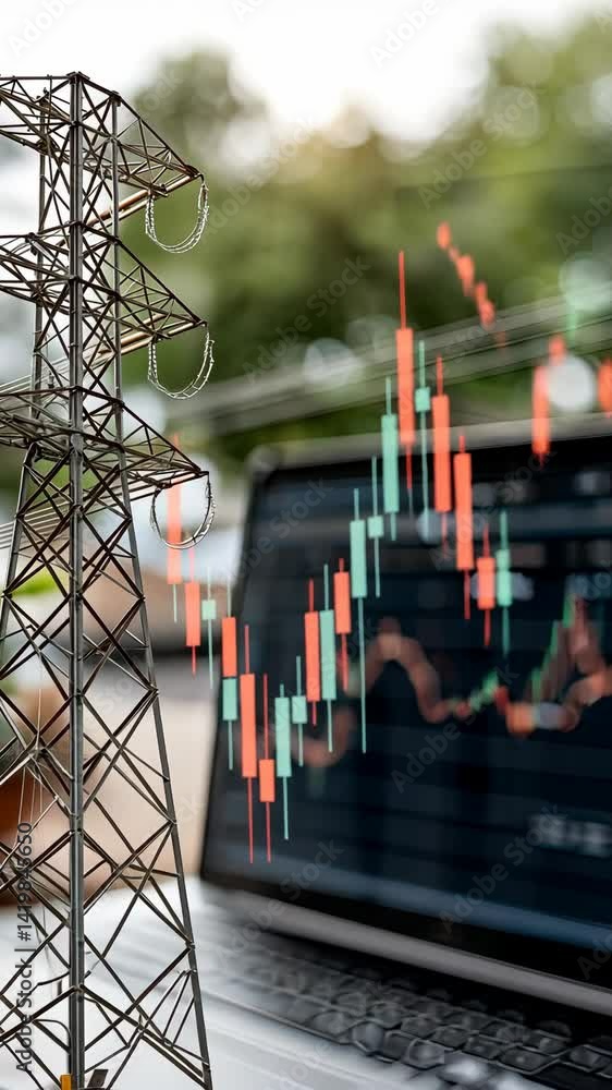 Poster insights into energy market trends using data from electric power transmission systems and current s