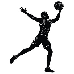 player taking basketball shot