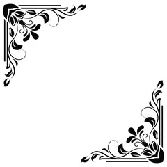 Border Corner Ornate Illustration