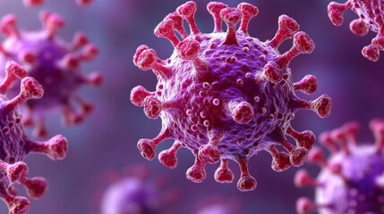 Obraz premium 3d rendering of dendritic cells and macrophage cells attacking cancer cell in human body, microscopic view of malignant tumor cells for medical research, oncology, health science, immunotherapy, and c