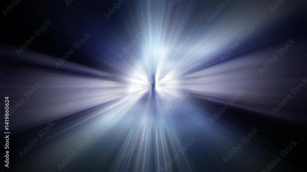 Poster animation vj loop of beautiful center radial shine ray abstract background. abstract motion backgrou