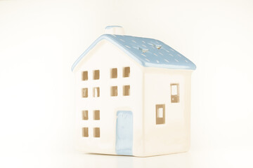 christmas ceramic house