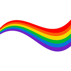 LGBT Rainbow Wave