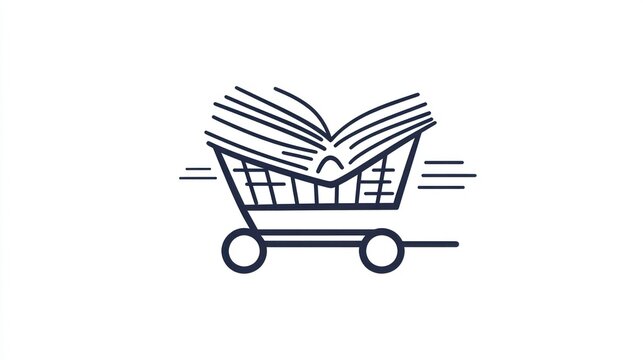 Online Book Shopping Concept