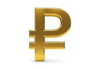 Golden pound symbol