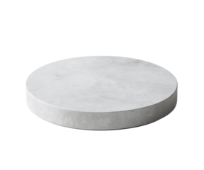 白い円形の台座 表彰台　podium