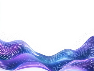 Fototapeta premium Abstract flowing waves of color