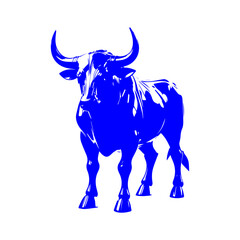 blue bull icon