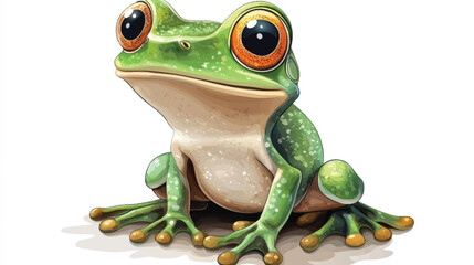  Cute Frog Daydreaming