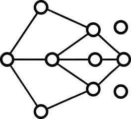 network line art vector icon.