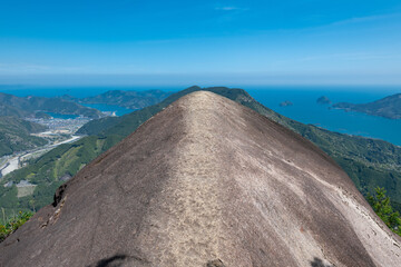 熊野古道伊勢路馬越峠から便石山、象の背
