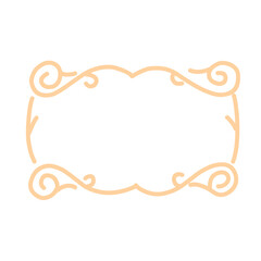 Vector set of vintage ornament elements.