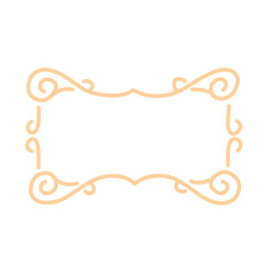 Vector set of vintage ornament elements.