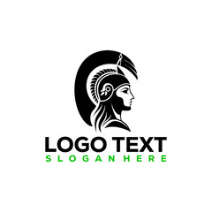 gladiator armor,army viking logo vector