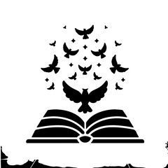 vector illustration of a book