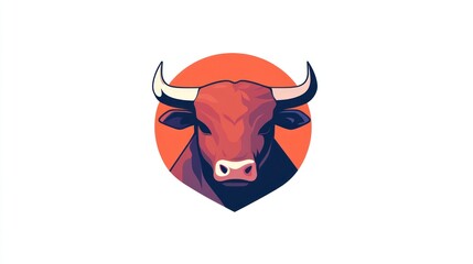 Obraz premium Bull Head Graphic Design (25)