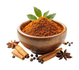 Flavorful kitchen views bright concepts in culinary spice prep isolated on transparent background