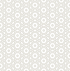 Seamless geometric abstract pattern with a modern style