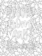 Mother's Day Coloring Pages -KDP.  seamless background with shoes
