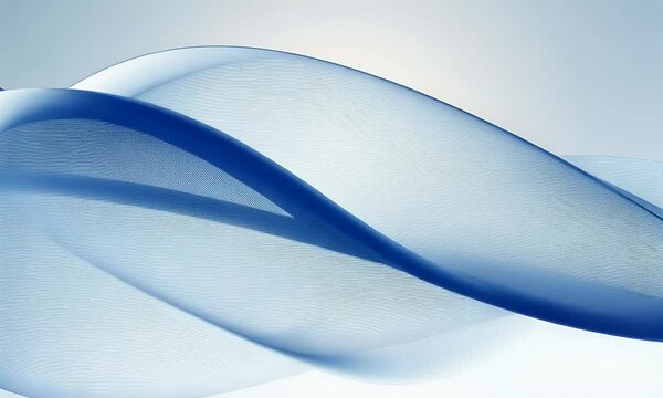 Abstract blue wave background vector presentation design illustration with white space for text, offering a modern and clean look, perfect for showcasing your products or services in an elegant manner
