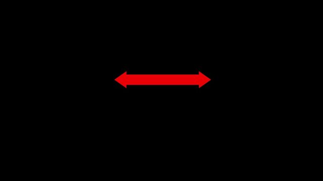 two direction arrow icon 