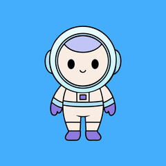 Astronaut vector illustration 