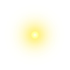 Transparent sunlight special lens flare light effect