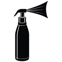 spray bottle isolated on white