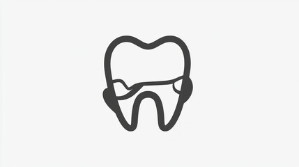 Fototapeta premium Tooth Decay Illustration