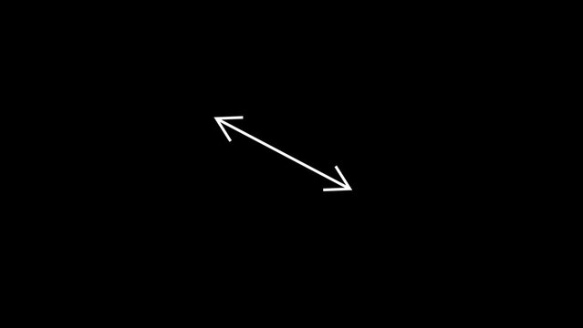 two direction arrow icon