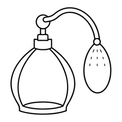 vector illustration of a bottle