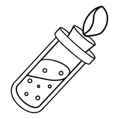 vector illustration of a pencil